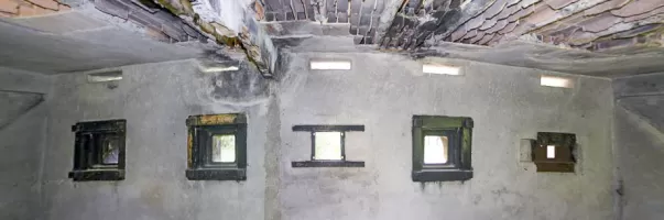 Ligne Maginot - CHAMP FELEZE - (Stand de tir) - Panorama intérieur