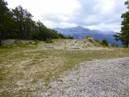 Ligne Maginot - CHANENC - (Stand de tir) - Emplacement probable du bâti de tir