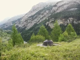 Ligne Maginot - CHATELET (TD N° 565) - (Cuve pour arme d'infanterie) - Vue d'ensemble