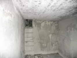 Ligne Maginot - CHATELET (TD N° 565) - (Cuve pour arme d'infanterie) - L'intérieur du blockhaus