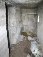 Ligne Maginot - CHATELET SUD-EST - (Abri) - Le poste de tir FM situé dans le couloir d'entrée droite