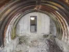 Ligne Maginot - FOUILLOUSE 2 - (Blockhaus pour arme infanterie) - Intérieur coté abri