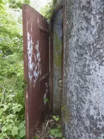 Ligne Maginot - COL DE BROUIS - (Barrage de Route) - Le local en dessous est le wc