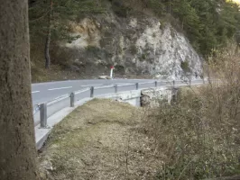Ligne Maginot - COL DE BROUIS - (Barrage de Route) - Secteur couvert par le premier créneau.