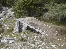 Ligne Maginot - CROIX DE COUGOULE - (Casernement) - Abri ouest