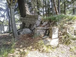 Ligne Maginot - CROIX DE COUGOULE - (Casernement) - Four ou incinérateur
