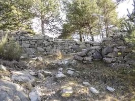 Ligne Maginot - CIME DU BOSC OUEST - (Observatoire d'artillerie) - Restes de l'abri à l'arrière de l'observatoire