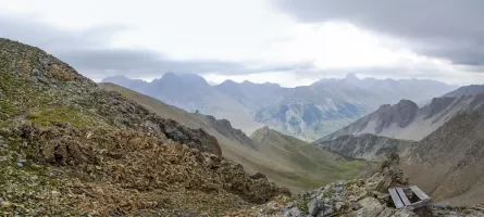 Ligne Maginot - LA DUYERE 3 - (Observatoire d'artillerie) - Crête et vallon de la Duyère et poste 2 ;le secteur d'observation