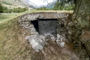 Ligne Maginot - MAURIN GAUCHE - PA2 - (Ouvrage d'infanterie) - L'entrée