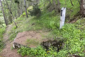 Ligne Maginot - PA DE L'UBAYETTE - (Blockhaus pour arme infanterie) - Débouché 