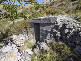 Ligne Maginot - SAINT OURS (13° BIE / 293° RALD) - (Position d'artillerie préparée) - Abri 1