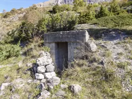 Ligne Maginot - SAINT OURS (13° BIE / 293° RALD) - (Position d'artillerie préparée) - Abri 2