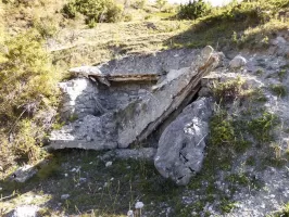 Ligne Maginot - SAINT OURS (13° BIE / 293° RALD) - (Position d'artillerie préparée) - Abri 3