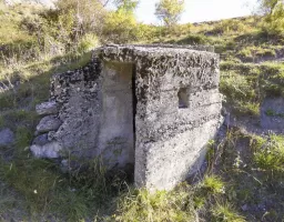 Ligne Maginot - SAINT OURS (13° BIE / 293° RALD) - (Position d'artillerie préparée) - Abri 4