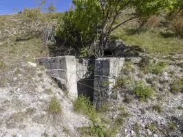 Ligne Maginot - SAINT OURS (13° BIE / 293° RALD) - (Position d'artillerie préparée) - Abri 5