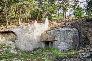 Ligne Maginot - SERRE la PLATE (SLP) - (Observatoire d'artillerie) - L'entrée