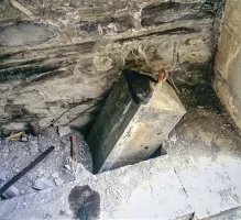 Ligne Maginot - TOURNOUX  (83° BAF - II/162° RAP) - (PC de Sous-Secteur) - Contre poids de l'ancien pont levis