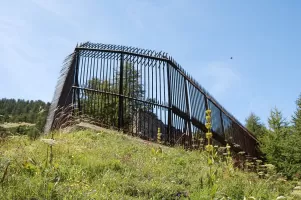 Ligne Maginot - VALLON CLAOUS (5/162° RAP) - (Position d'artillerie préparée) - Grille défensive