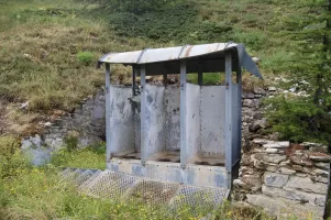 Ligne Maginot - VALLON CLAOUS (5/162° RAP) - (Position d'artillerie préparée) - Edicules Goux