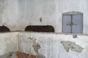 Ligne Maginot - VIRAYSSE (BARAQUEMENT) - (Casernement) - Le bastionnet nord-ouest