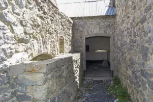 Ligne Maginot - VIRAYSSE (BARAQUEMENT) - (Casernement) - Le bastionnet sud-est