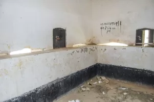 Ligne Maginot - VIRAYSSE (BARAQUEMENT) - (Casernement) - Le bastionnet sud-est