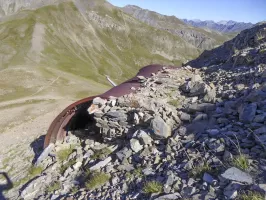 Ligne Maginot - COL de COLOMBART (Quartier Rougna) (PC de Quartier) - 
