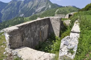 Ligne Maginot - CONCHETAS C1 - (Cuve pour arme d'infanterie) - Position pour mortier ou mitrailleuse