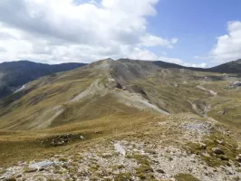 Ligne Maginot - COL DE RASPAILLON - (Blockhaus de type indéterminé) - Vue sur le Col et Granges Communes
