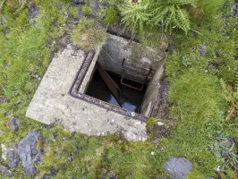 Ligne Maginot - COL DE RESTEFOND (STATION DE CAPTAGE ET POMPAGE D'EAU) - (Divers) - Vanne intermédiaire entre la station et l'ouvrage du Col de Restefond