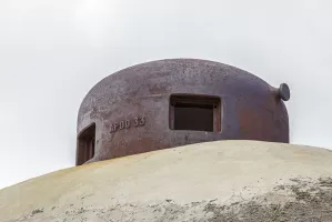 Ligne Maginot - COL DE RESTEFOND (RD) - (Ouvrage d'infanterie) - Bloc 3
Cloche GFM marquée APOO 33