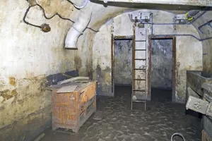 Ligne Maginot - COL DE RESTEFOND (RD) - (Ouvrage d'infanterie) - La cuisine et la chaufferie
