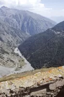 Ligne Maginot - CRETE de GAUDIN (Blockhaus pour arme infanterie) - Vue sur Le Pra et la vallée de la Tinée