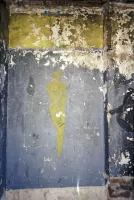 Ligne Maginot - FOURCHES - (Casernement) - Peinture murale