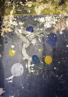 Ligne Maginot - FOURCHES - (Casernement) - Peinture murale