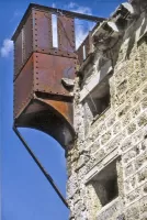 Ligne Maginot - LES FOURCHES - (Blockhaus pour arme infanterie) - Détail échaugette
