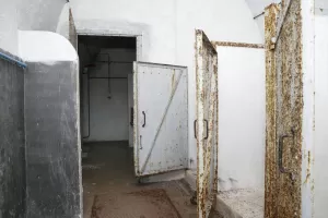 Ligne Maginot - GRANGES COMMUNES - (Ouvrage d'infanterie) - Les dessous
Les sanitaires