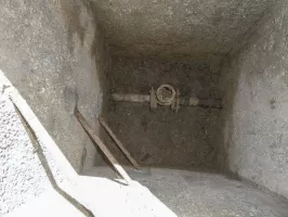 Ligne Maginot - GRANGES COMMUNES (Regard de sectionnement 1) - Vanne de coupure 1