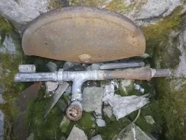 Ligne Maginot - GRANGES COMMUNES (regard de vidange) - Vanne de vidange