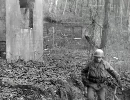 Ligne Maginot - SCHIMBERG (SOUS-SECTEUR BITCHE - 37° RIF) - (PC de Sous-Secteur) - PC du Schimberg utilisé en PC de compagnie le 15 décembre 1944 100th Infantry Division US