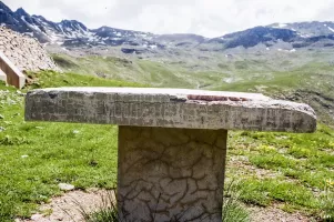 Ligne Maginot - LA MOUTIERE (73° BAF) - (Abri) - Table d'orientation devant l'abri