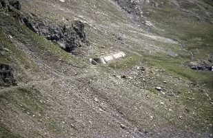 Ligne Maginot - LA MOUTIERE (73° BAF) - (Abri) - En arrivant de Restefond