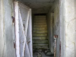 Ligne Maginot - LA MOUTIERE (73° BAF) - (Abri) - Porte d'un abri, côté extérieur