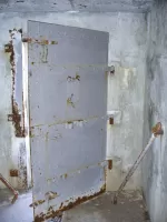 Ligne Maginot - LA MOUTIERE (73° BAF) - (Abri) - Porte d'un abri, côté intérieur
