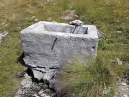 Ligne Maginot - LA MOUTIERE (73° BAF) - (Abri) - Bassin situé en contrebas de la source captée et alimenté par cette dernière.
