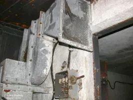 Ligne Maginot - LA MOUTIERE (MO) - (Ouvrage d'infanterie) - Bloc 1
Ventilation de la chambre de tir du bloc