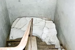 Ligne Maginot - LA MOUTIERE (MO) - (Ouvrage d'infanterie) - Bloc 1
L’escalier vers les dessous