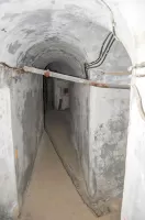 Ligne Maginot - LA MOUTIERE (MO) - (Ouvrage d'infanterie) - Pied du bloc 1
Une niche à droite pour la chaudière, au-dessus la conduite de l’eau chaude, en sol est la conduite de l’eau froide