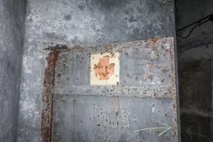Ligne Maginot - LA MOUTIERE (MO) - (Ouvrage d'infanterie) - Bloc 1
Porte de l'infirmerie