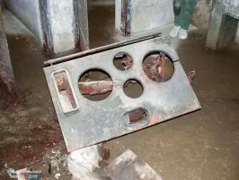 Ligne Maginot - LA MOUTIERE (MO) - (Ouvrage d'infanterie) - Casernement
Les restes de la cuisinière
